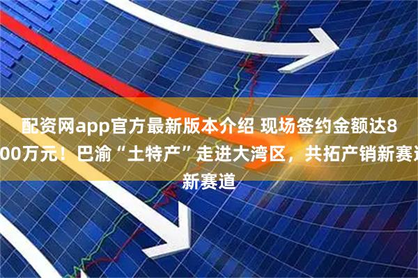 配资网app官方最新版本介绍 现场签约金额达8700万元!巴渝“土特产”走进大湾区,共拓产销新赛道